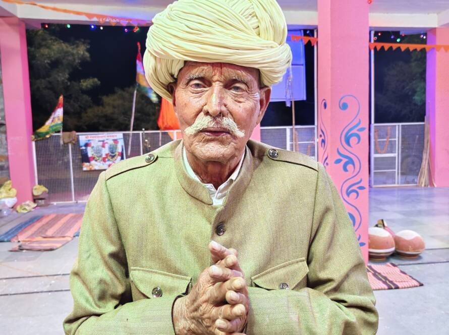 पुजारी श्री मांगी लाल जी जाट