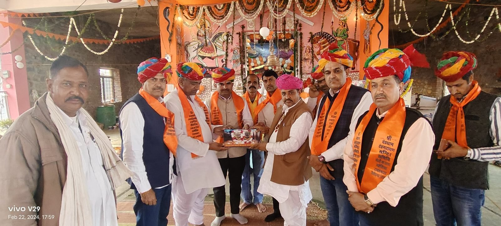 देव धाम श्री देव नारायण मन्दिर — मेंहदी का छापर, बहेलिया गाँव